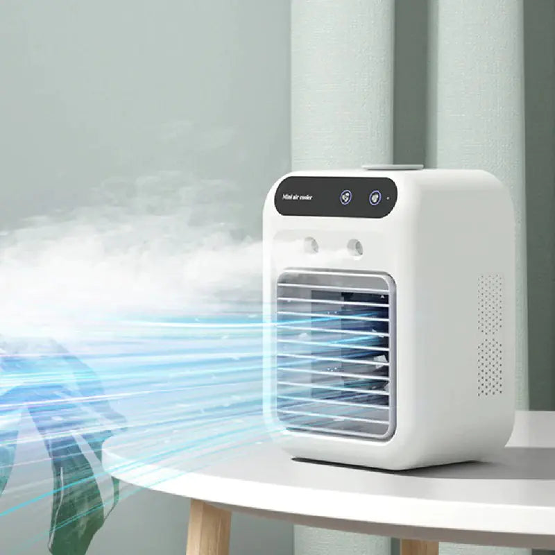 3-in-1 Mini Air Cooler Fan with Humidifier