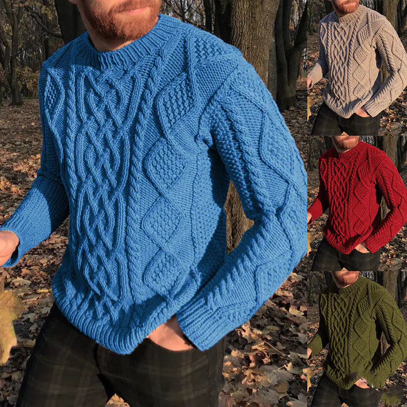 Plus Size Casual Knitted Sweater