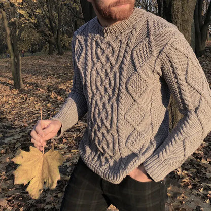 Plus Size Casual Knitted Sweater
