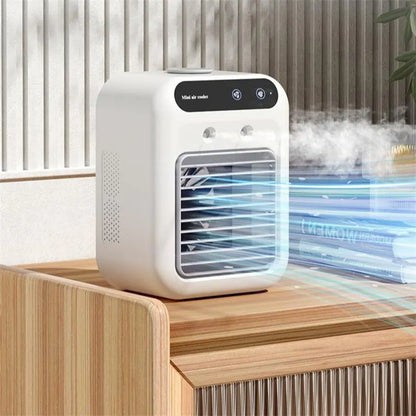 3-in-1 Mini Air Cooler Fan with Humidifier