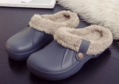 Waterproof Cotton Winter Slippers