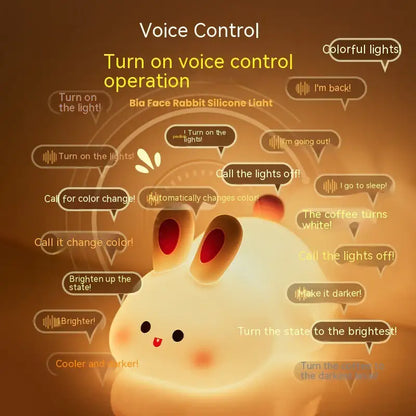 Cute Rabbit LED Night Light