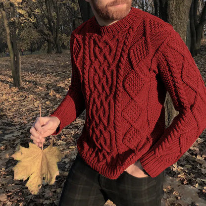 Plus Size Casual Knitted Sweater