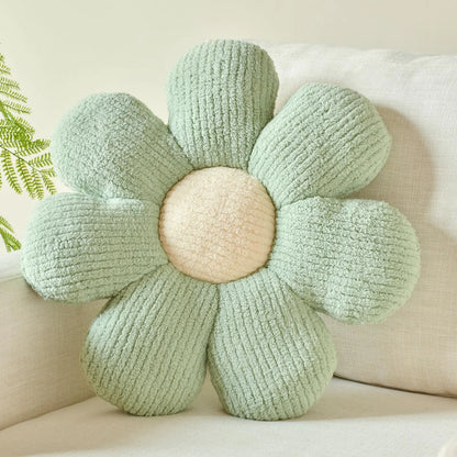 Soft Flower Shaped Throw Pillow