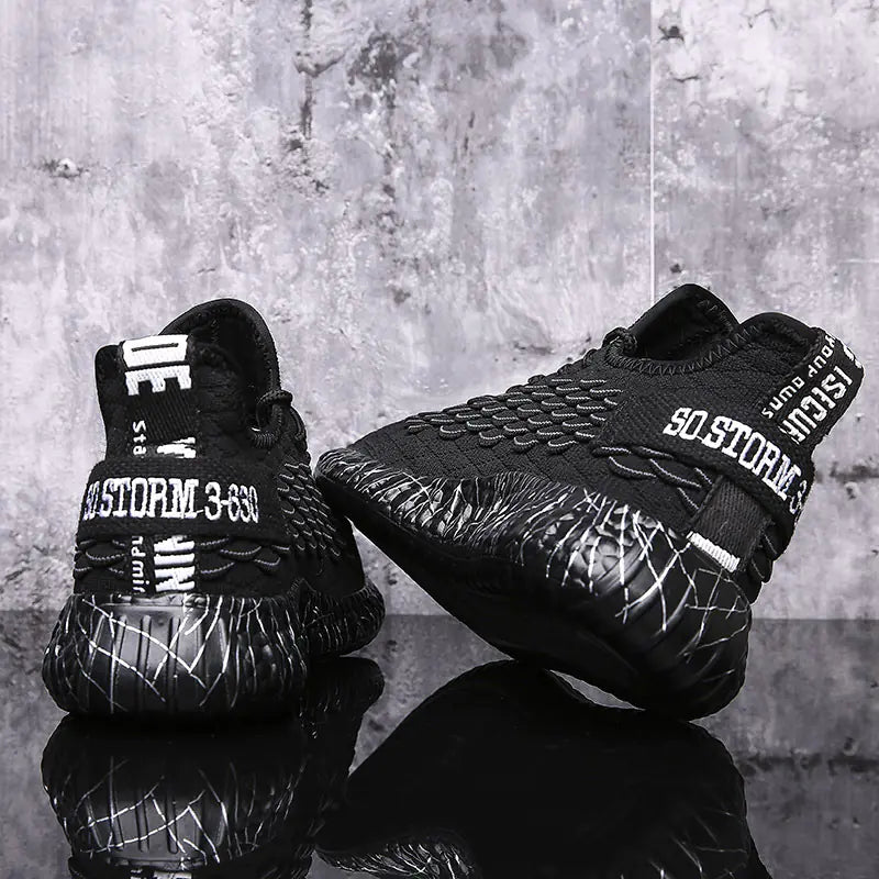 Black Sports Running Shoes
