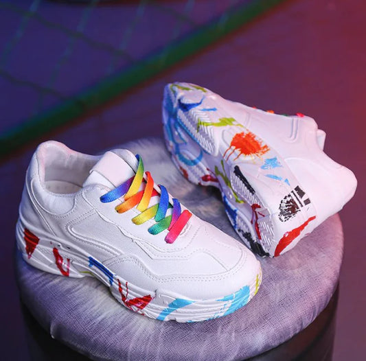 Sports Sneakers Comfortable Casual Dad Shoes