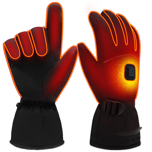 Electric Heated Gloves Waterproof Rechargeable