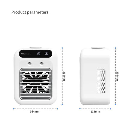 3-in-1 Mini Air Cooler Fan with Humidifier
