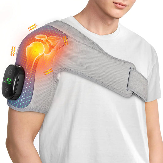 Cordless Heated Shoulder Wrap Massager