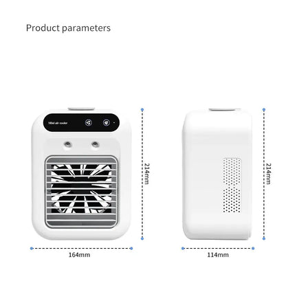 3-in-1 Mini Air Cooler Fan with Humidifier