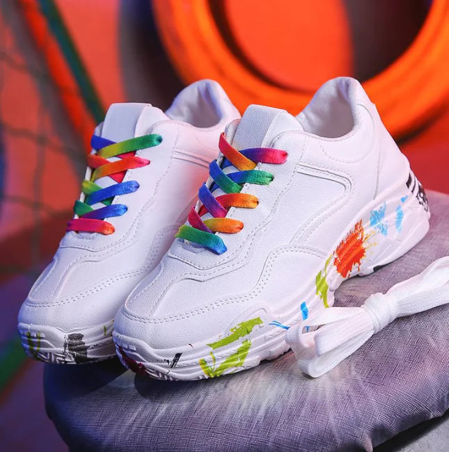 Sports Sneakers Comfortable Casual Dad Shoes