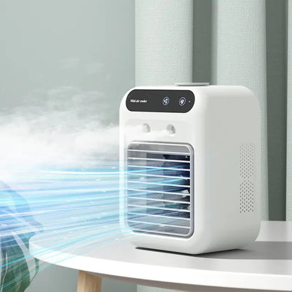 3-in-1 Mini Air Cooler Fan with Humidifier