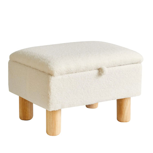 Small Storage Ottoman Foot Rest