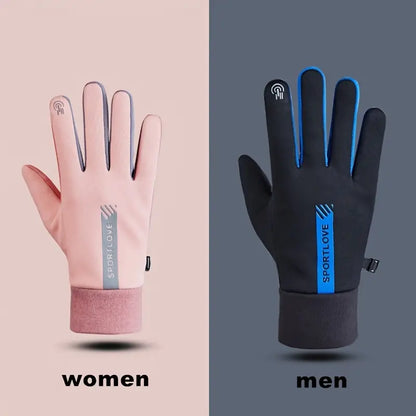 Unisex Waterproof Winter Riding Gloves