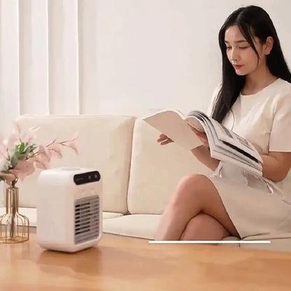 3-in-1 Mini Air Cooler Fan with Humidifier