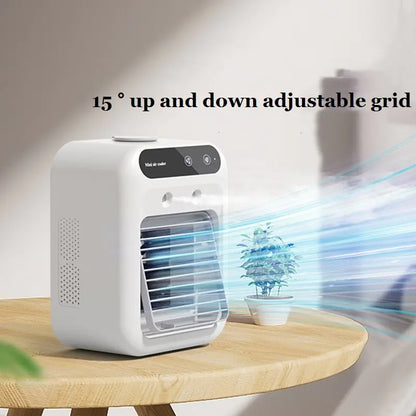 3-in-1 Mini Air Cooler Fan with Humidifier